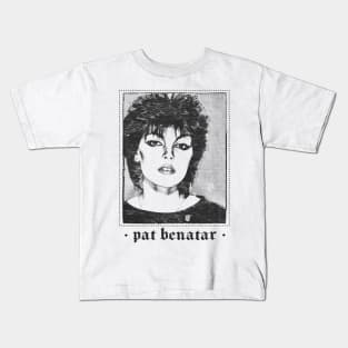 Pat Benatar / Retro 80s Style Fan Design Kids T-Shirt
